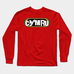 Cymru, authentic official Welsh supporter T-Shirt Long Sleeve T-Shirt